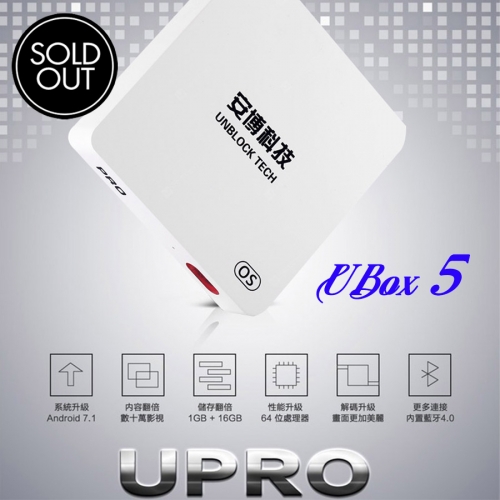 Ubox5 Pro 電視盒- 安博科技最新版本UBOX Gen 5 Pro Max